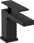 Hansgrohe Tecturis E Egykaros mosdócsaptelep 80, Hideginítású, automata lefolyógarnitúrával, Matt Fekete 73004670 (73004670)