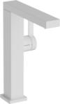 Hansgrohe Tecturis E Egykaros mosdócsaptelep 210 Fine, Hideginítású, elforgatható kifolyóval és push-open lefolyógarnitúrával, Matt Fehér 73063700 (73063700)