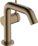 Hansgrohe Tecturis S Egykaros mosdócsaptelep 110 Fine, Hideginítású, push-open lefolyógarnitúrával, Szálcsiszolt Bronz 73322140 (73322140)