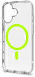 Celly GELSKINMAG Szilikon tok MagSafe rögzítéssel, iPhone 16, lime