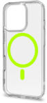 Celly GELSKINMAG Szilikon tok MagSafe rögzítéssel, iPhone 16 Pro, lime