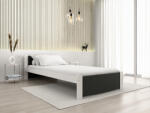  IKAROS ágy 90 x 200 cm, antracit/fehér Ágyrács: Léces ágyrács, Matrac: Coco Maxi 20 cm matrac