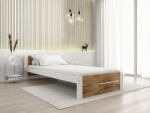  IKAROS DOUBLE ágy 90 x 200 cm, artisan tölgy/fehér Ágyrács: Léces ágyrács, Matrac: Sommera 18 cm matrac