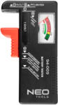 NEO TOOLS Akkumulátor és elemteszter, 1, 5-9V-ig (94-009)