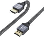 Wozinsky HDMI 2.1 Kábel - 8K 60Hz 48Gbps / 4K 120Hz / 2K 144Hz - 1m - Ezüst (WHDMI-10)