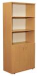 Dulap cu rafturi 2 usi inferioare tip biblioteca 802 x 403 x 1816 mm (DC14LL14)