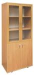  Dulap cu vitrina 4 usi (2 din sticla) 802 x 403 x 1816 mm (DC14LL17)