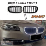  BMW F10/F11/F18 LEDES Fényes Fekete Hűtőrács M-Performance Led Design M-Power 2010-2017