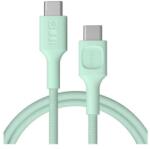Green Cell Cablu Greencell PowerStream USB-C 1.2m 100W Încărcare Rapidă PD Verde (KABGC100PS120MG)