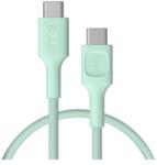 Green Cell Cablu Greencell PowerStream USB-C 0.3m 100W Încărcare Rapidă PD Verde (KABGC100PS30MG)
