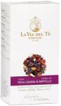 La Via del Tè Herbatea LA VIA DEL TÉ csipkebogyó-áfonya 15x2, 5 g ( CR103) - vectraline