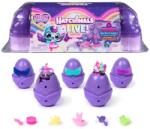 Spin Master Set figurine in cosulet, Hatchimals, Alive Neon Rainbow Carton (681147060951) Figurina