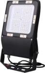 TRACON Tracon RSMDCA240W LED fényvető, aszimmetrikus, dimmelhető 100-240VAC, 50Hz, 240W, 40.800lm, 4000K, IP66, 1-10V, EEI=C (RSMDCA240W)