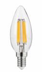 GTV LD-C35FLE6-40 LED FÉNYFORRÁS, FILAMENT, AG, C35, 4000K, E14, 5, 8W, AC220-240V, 360°, 640lm, 50mA (LD-C35FLE6-40)