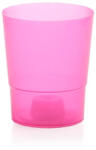 Prosperplast Coubi műanyag orchidea virágcserép - átlátszó pink (DSTO125-CR95G)