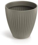 Prosperplast Ethick Latia round virágcserép, 48 cm - mokka (TLRO48M-247R)