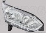 Ford Transit Connect-Tourneo 2013-2018 - FSZ H7/H15+DRL jobb króm h. 15.10- (motorral) DEPO