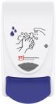 SC Johnson Professional SCJP Proline Cleanse Light Duty Washroom habszappan- és folyékonyszappan adagoló nyomógombos kézmosó patronokhoz, manuális, 1L, ABS műanyag, fehér/sötétkék (SCJP-LGT1LDS)