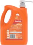 SC Johnson Professional SCJP Swarfega Orange Heavy Duty ipari kézmosó közepesen makacs olajos, zsíros szennyeződésekre, kukoricacsutka őrleménnyel, narancs illat, erős tisztítóhatás: 4/5, 4L pumpás kanna (SCJP-SOR4LMP)