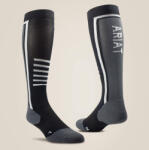 Ariat AriatTEK Slimline Performance lovaglózokni, fekete/szürke (AR10033428)