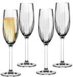 Altom Design Altom Plises pezsgőspohár készlet - 4 darabos 210 ml (IMO-ALT-0103006662-378724)