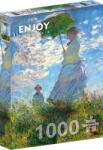 Enjoy - Monet - Nő napernyővel (Camille és Jean Monet) 1000 darabos kirakó (1215)