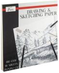  Skicctömb szemcsés Nassau 29, 7 x 29, 7 cm | 30 lap