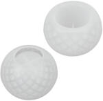  Professzionális szilikon öntoforma, átlátszó, mécsestartó 5, 9 x 7, 9 cm - papelito