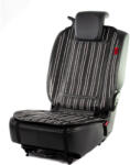 HEYNER Husa Protectie Scaun Cool Confort Pro Negru Alb