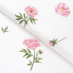 Goldea pamutvászon - pünkösdi rózsamintás 160 cm