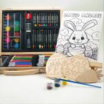 Gravolo Set pictura pentru copii , cadou creativ personalizat de Paste (C1502)