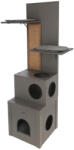 Kerbl ECO Alex macska játszóház - 42 x 42 x 152, 5 cm