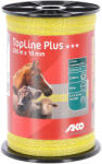 Kerbl AKO TopLine Plus villanypásztor szalag - sárga, 200 m x 10 mm, 0, 374 ohm/m, 90 kg