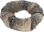 Kerbl Nyers marhabőr gyűrű kutyáknak - halbőrrel borítva, 17 cm, 220 g