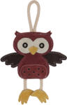 Kerbl Owl bagoly kutyajáték - bőr, 31 x 22 x 3 cm