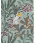 As Creation Tapet exotic vintage Kakadu verde-gri