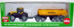 SIKU JCB traktor utánfutóval 1:87 (1858)
