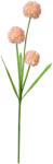 Clayre & Eef Set 3 flori artificiale verzi roz 12x8x84 cm (5PL0132LP)
