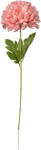 Clayre & Eef Set 3 Crizanteme artificiale roz verzi 15x15x80 cm (5PL0133P)