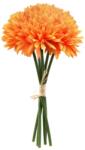 Chaks Buchet de flori artificiale - Dalia portocalie 6 buc