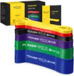 4FIZJO Set de 6 elastice de rezistență POWER BAND