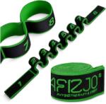 4FIZJO Bandă de întindere gimnazială 90 cm verde