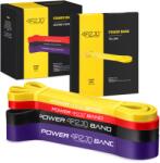 4FIZJO Set de 4 elastice de rezistență POWER BAND - 4fizjo - 84,99 RON