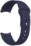 RMPACK 20mm Samsung Galaxy Watch 5 44mm / Watch 5 40mm / Watch 5 Pro 45mm Pótszíj Szilikon Óraszíj Woman Casual Series Sötétkék