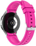 RMPACK Samsung Galaxy Watch4 40mm 42mm / Watch4 Classic 44mm Classic 46mm Óraszíj Szilikon Pótszíj TrendyStyle Pink
