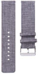 RMPACK Samsung Galaxy Watch4 40mm|Classic 42mm|44mm|Classic 46mm Szövet Pótszíj Óraszíj Canvas Elegance Series Szürke