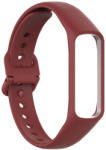 RMPACK Samsung Galaxy Fit 2 Óraszíj SM-R220 Pótszíj Szilikon Sport Style Szíj Bordó