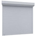 Bestroll Group Usa garaj automata 2800 L x 2400 H , alb 9016 , lamele 55 mm
