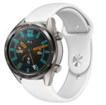 RMPACK Webshop RMPACK Huawei Watch GT Pótszíj Szilikon Óraszíj Soft Series Fehér