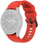 RMPACK 20mm Samsung Galaxy Watch 5 44mm / Watch 5 40mm / Watch 5 Pro 45mm Szilikon Óraszíj Pótszíj COOL Series Piros